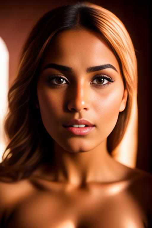 Image: A sexy Moroccan face focus