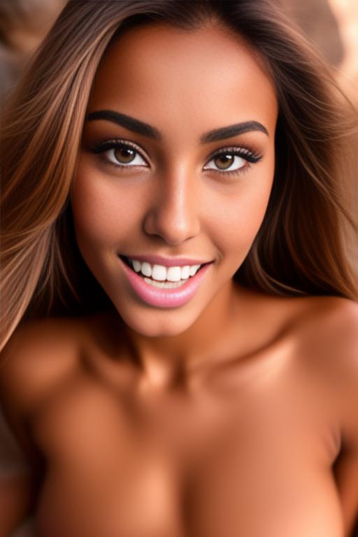 Image: Moroccan Top model beauty sports sexy  gentlesmile  face close up shot  eyes close up in rocky rocks no panties  shot from below wide open mouth   beautiful eyes face close up sucking dick
