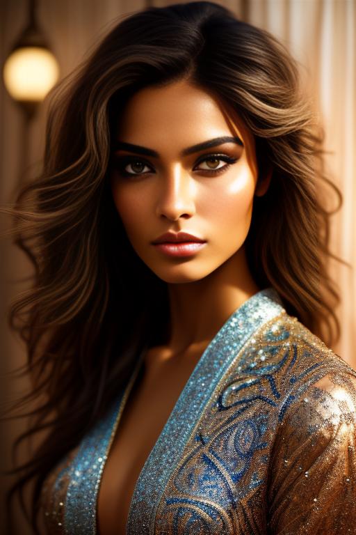 Image: nbrmodels One Top Model nbrmodels Two Top Models ethnicity Moroccan background Bedroom artStyle Hyper Detailed Camera Face CloseUp