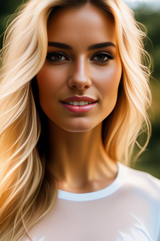 Image: Blonde   nbrmodelsone One Top Model ethnicitycaucasian Caucasian dresstransparenttshirt Transparent TShirt positionsmiling Smiling positionkissing Kissing positionteasing Teasing backgroundgarden Garden artstylehyperdetailed Hyper Detailed cameraextremecloseup Extreme CloseUp camerafaceextremecloseup Face Extreme CloseUp