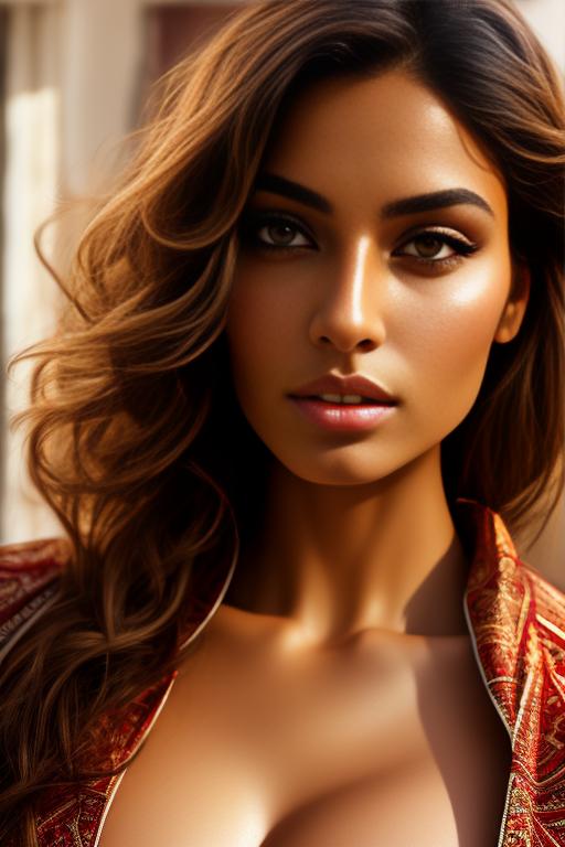 Image: nbrmodels One Top Model nbrmodels Two Top Models ethnicity Moroccan background Bedroom artStyle Hyper Detailed Camera Face CloseUp