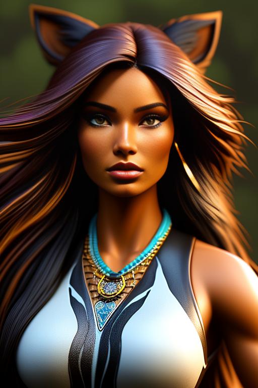 Pocahontas , nbr_models_one One Top Model, art_style_hyper_detailed Hyper Detailed, camera_close_up Close-Up