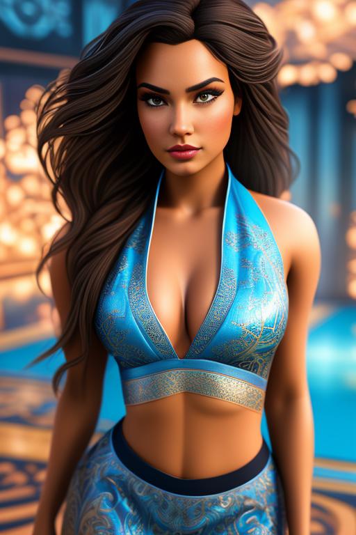 Jasmine Disney , flying on mat , , nbr_models_one One Top Model, art_style_hyper_detailed Hyper Detailed, camera_close_up Close-Up