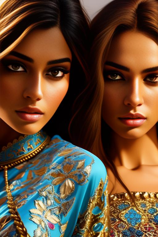 Image: nbrmodels One Top Model nbrmodels Two Top Models ethnicity Moroccan background Bedroom artStyle Hyper Detailed Camera Extreme CloseUp