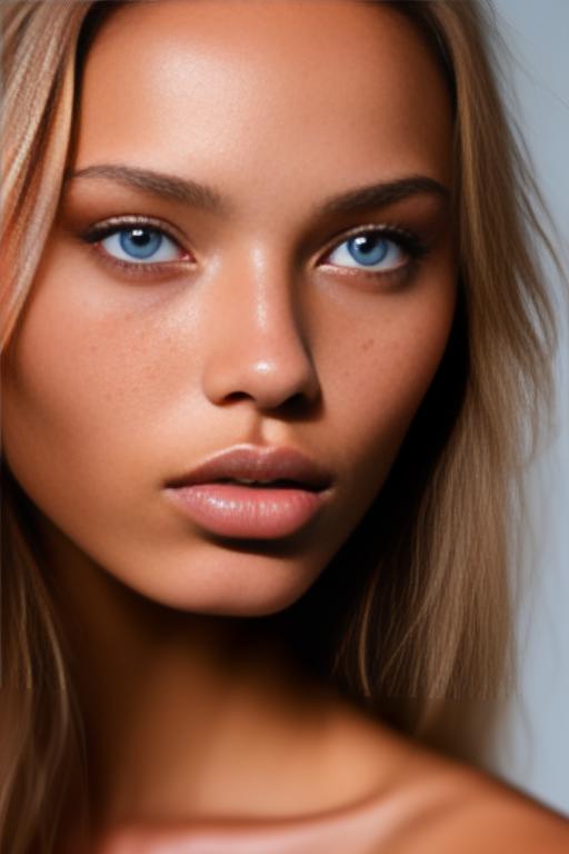 Image: Nikita Ben Slimane Top model face close up