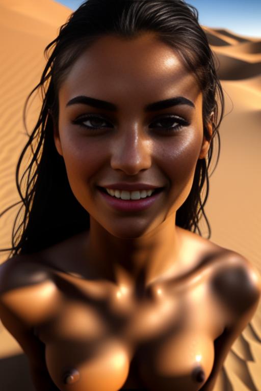Wearing torn open (black) tshirt, tanned  female ( smiling face moaning eyes) ((top models eyes)),( camera shot from above), ( close face and eyes extreme close-up ) ,tongue, (top model face), nbr_models_one One Top Model, ethnicity_moroccan Moroccan, dress_cum_on_face Cum On Face, background_desert Desert, art_style_hyper_detailed Hyper Detailed, art_style_ultra_detailed Ultra Detailed, camera_face_extreme_close_up Face Extreme Close-Up, <dress_cum_on_face:-0.5>