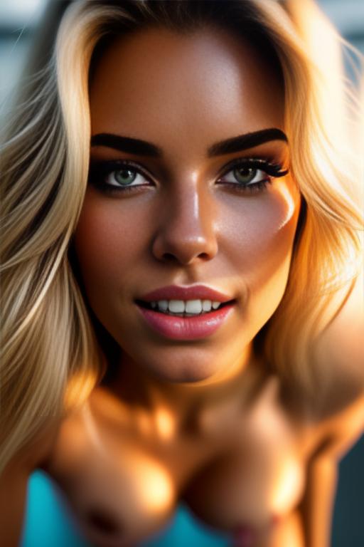 female , sexy kneeling smiling  ( top model )blonde , face super close up , eyes , tongue,mouth, , lockers shower background , (caméra face extreme close up from above downwards), , nbr_models_one One Top Model, ethnicity_caucasian Caucasian, dress_half_naked Half Naked, art_style_hyper_detailed Hyper Detailed, camera_close_up Close-Up
