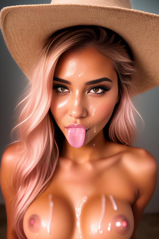Image: artStylebestquality hyperdetailed ultradetailed  tanned  nsfwnsfw ethnicityMoroccan chemira bunny dresshalf naked with tail in the sunny haystack closeuptanned   pink hair top model furry ears bunny belt shy sex position oral solo focus pov wet top model make up  face close up close upcum smile hat closed eyes top model magazine positionahegaorollingeyes01 ahegao dresswearing hat face close up dresscumshot4902 cum on face wet open mouth filled with cum