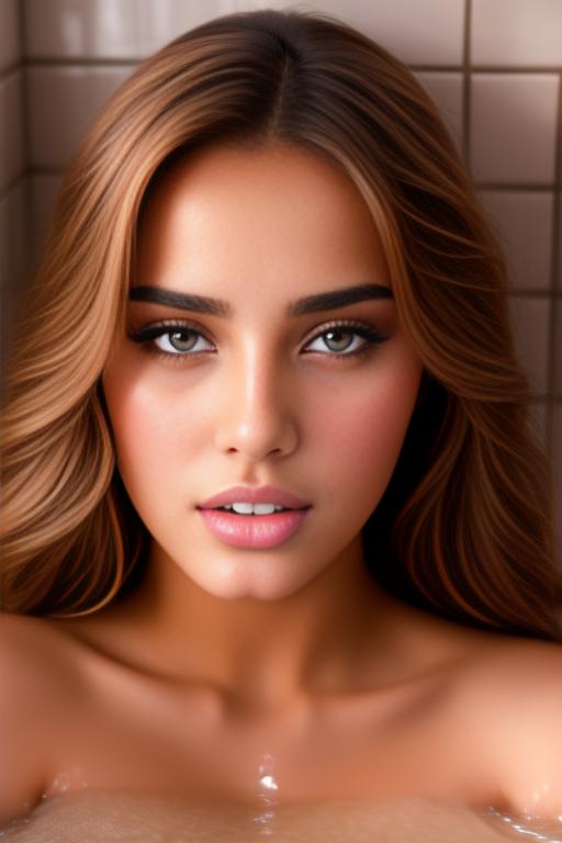 Image: moroccan adult top model  goergeous eyes beautifull hair face close up in bath fucking dick in pussy seduced look wet gasping beautifull boobs